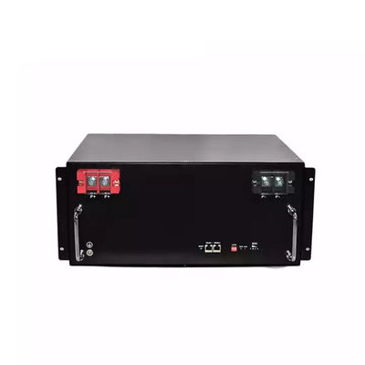 A cremalheira do servidor do bloco da bateria de Smart 51.2v 48V Lifepo4 montou 5kw 100ah