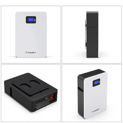 6000 bateria da bateria de armazenamento 100ah da energia do agregado familiar Lifepo4 de Tesla DOD do ciclo 5.12kwh