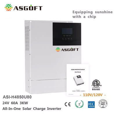 fase monofásica de 3Kw 4Kw 5Kw 6Kw fora no ODM solar do inversor 220V da grade MPPT
