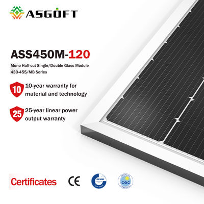 O picovolt Monocrystalline solar flexível almofada a mono meia pilha 100watt 150 watts de 500w para o sistema do armazenamento de energia da casa