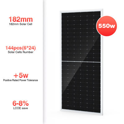 As células solares Monocrystalline fotovoltaicos renováveis mono picovolt almofadam 500watt 460w 540watt