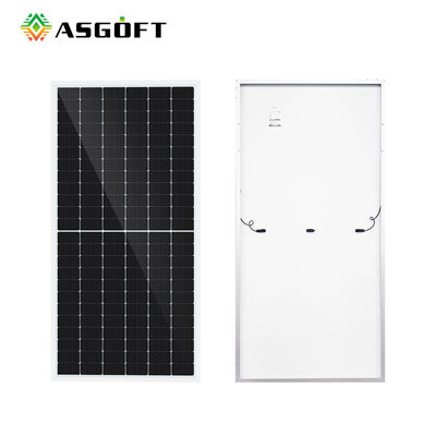 As células solares Monocrystalline fotovoltaicos renováveis mono picovolt almofadam 500watt 460w 540watt
