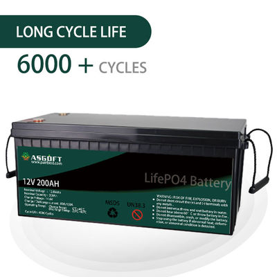 Bloco profundo 12v 100ah 150ah da bateria de Li-Ion Solar Lithium Lifepo 4 Ev do ciclo