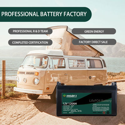 Bloco da bateria de lítio de LiFePo4 120AH 12V para o armazenamento de energia solar de Ev