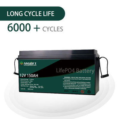 Bloco recarregável 300ah 200ah 150ah 50ah 100ah da bateria de lítio do ciclo profundo LFP 24v 12V