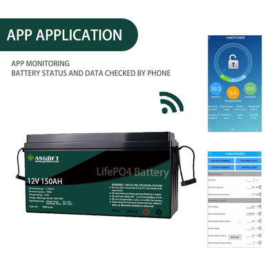 Bloco recarregável 300ah 200ah 150ah 50ah 100ah da bateria de lítio do ciclo profundo LFP 24v 12V
