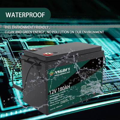 ODM profundo do ciclo do bloco recarregável da bateria de lítio de 180ah Lifepo4 12V