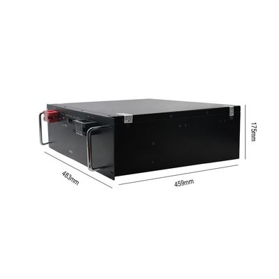Bloco de pouco peso da bateria do lítio 200ah 48V Lifepo4 do armazenamento de energia para o carrinho de golfe