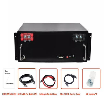 Bloco da bateria de Ion Battery Pack 48v 200ah Lifepo4 do lítio do armazenamento de energia impermeável