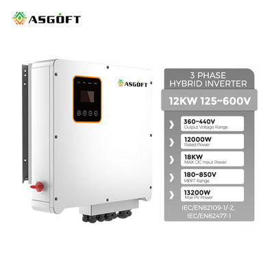 Fora do híbrido da grade no inversor 48v 3Kw 5Kw 5.5Kw 5000w 10Kw 12Kw da grade