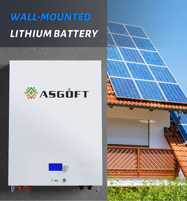 baterias do sistema de grade de Ion Solar Panel Powerwall Off do lítio de 5Kwh 10Kwh Lifepo4