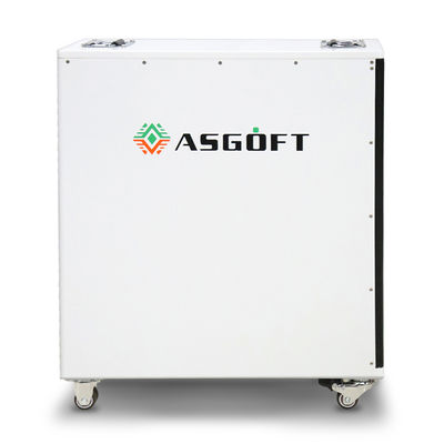 Tudo em um armazenamento portátil da bateria com 220Ah a bateria da tensão MPPT da capacidade 25.6V com rodas e o punho Lockable