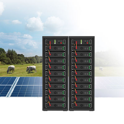 Bateria de armazenamento de energia solar comercial de 100kwh 200KWH Lifepo4 Sistema de energia de bateria de inversor híbrido