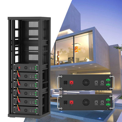 Rack de alta tensão estilo Lifepo4 Bateria 15kwh 20kwh 30kw 50kw 100kw Sistema de energia industrial