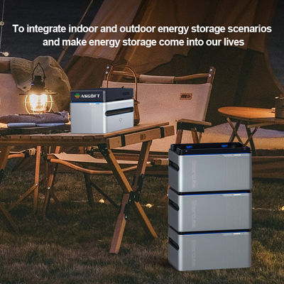Micro Inverter Bateria de armazenamento de energia 1024wh 5120Wh Balcão Estação de energia solar portátil Estação de energia 800W