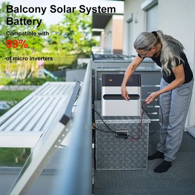 Armazenamento Alemão Pronto Plug And Play Bateria do Sistema Solar de Balcão de 800W