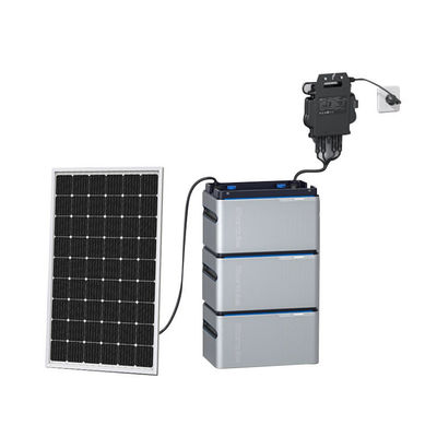 Micro Inverter Armazenamento de energia Bateria Balcão Central de energia solar portátil