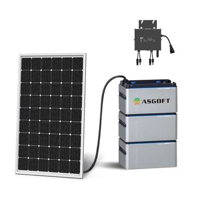 Micro Inverter Balcão Solar Central de Energia 800W Bateria de Armazenamento de Energia