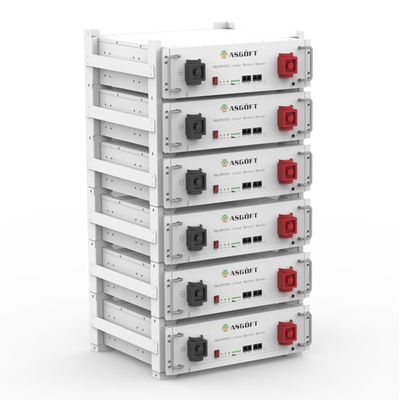 Bateria de armazenamento de energia LiFePO4 empilhável de 51,2 V 5KWH-30KWH Certificação UL