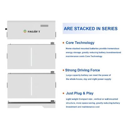 Home Armazenamento de energia de alta tensão 10kwh 15kwh 20kwh Solar Lifepo4 Bateria de lítio