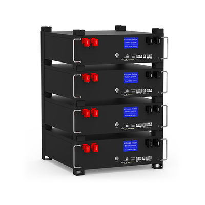 51.2V 5Kwh Bateria solar LFP4 AKKU Bateria de iões de lítio 48V 100Ah Bateria LiFePO4