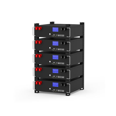10 anos de garantia EU Stock 6000 Tempos de ciclo 51.2v 100ah 5kwh Lifepo4 Plug-and-Play Bateria de armazenamento de energia