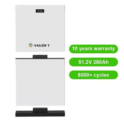 Armazém Alemão 48V 280Ah 15kWh Smart Home Armazenamento de Energia LiFePO4 Bateria de Lítio