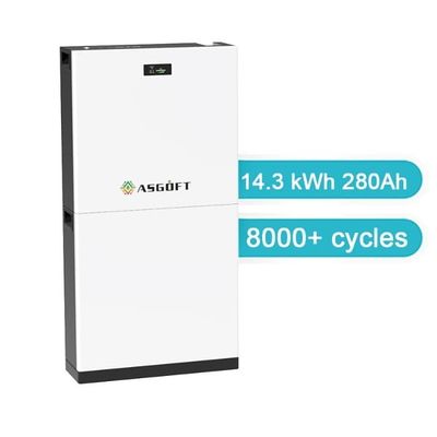 10 anos de garantia 8000+ ciclos 48V 15kWh bateria do sistema de armazenamento de energia