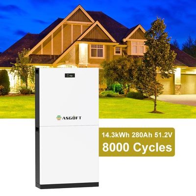 10 anos de garantia 8000+ ciclos 48V 15kWh Sistema de armazenamento de energia