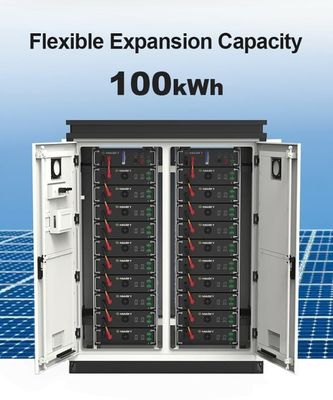 Sistema de armazenamento de energia solar de fábrica Completo 50kW 60KW 70KW 100KW híbrido